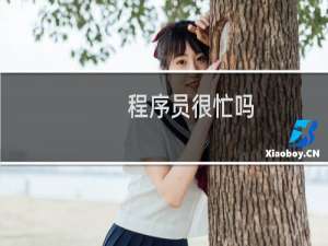 程序员很忙吗