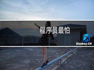 程序员最怕