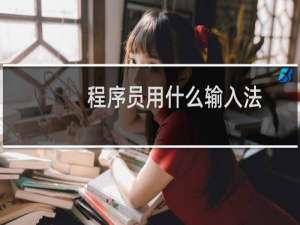程序员用什么输入法