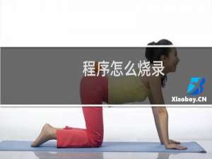 程序怎么烧录