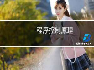程序控制原理