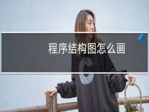程序结构图怎么画