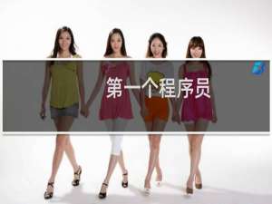 第一个程序员