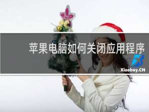 苹果电脑如何关闭应用程序