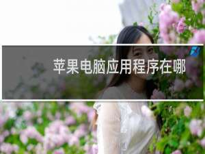 苹果电脑应用程序在哪