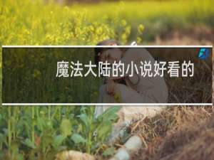 魔法大陆的小说好看的