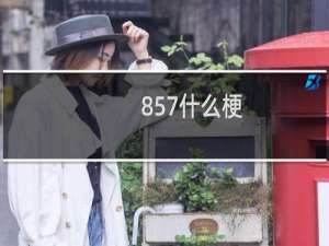 857什么梗