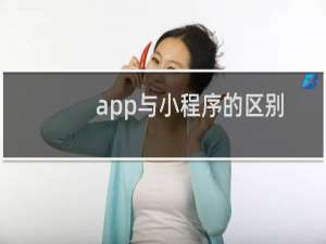 app与小程序的区别