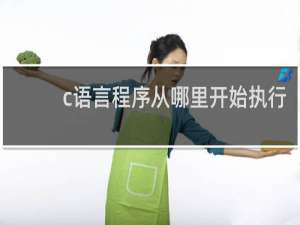 c语言程序从哪里开始执行