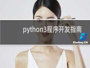 python3程序开发指南