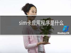 sim卡应用程序是什么