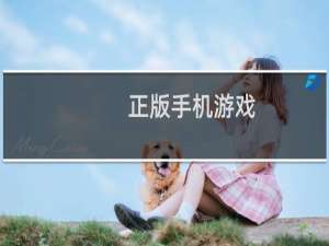 正版手机游戏