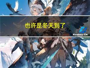 也许是冬天到了