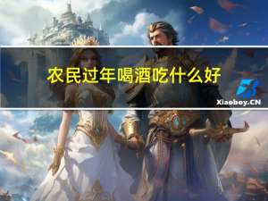 农民过年喝酒吃什么好
