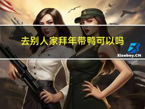 去别人家拜年带鸭可以吗