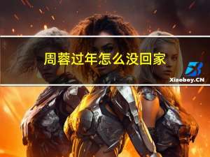 周蓉过年怎么没回家