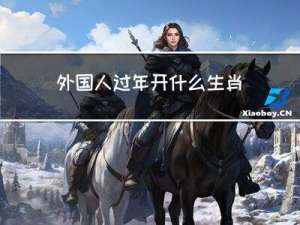 外国人过年开什么生肖店