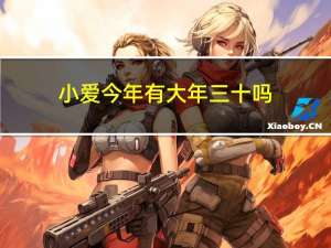 小爱今年有大年三十吗