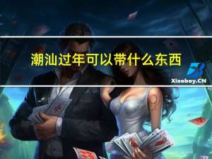潮汕过年可以带什么东西