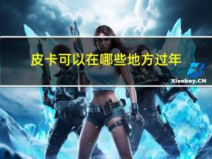 皮卡可以在哪些地方过年