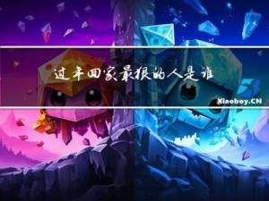 过年回家最狠的人是谁