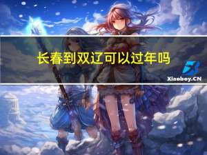 长春到双辽可以过年吗