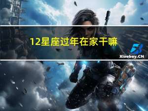 12星座过年在家干嘛
