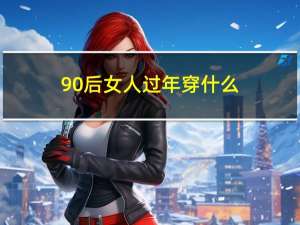 90后女人过年穿什么