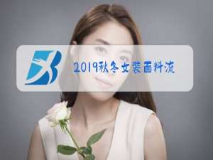 2019秋冬女装面料流行趋势