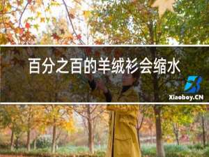 百分之百的羊绒衫会缩水吗