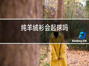 纯羊绒衫会起球吗