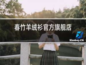 春竹羊绒衫官方旗舰店