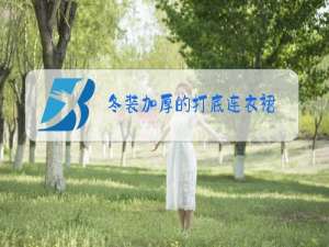 冬装加厚的打底连衣裙