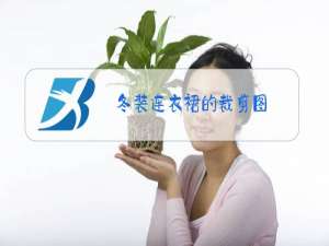 冬装连衣裙的裁剪图