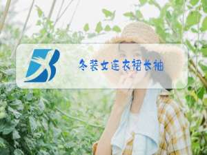 冬装女连衣裙长袖