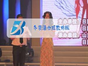 冬装清仓短款棉服