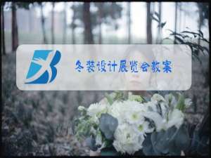 冬装设计展览会教案