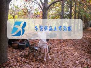 冬装新品上市海报