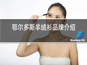 鄂尔多斯羊绒衫品牌介绍