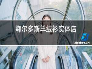 鄂尔多斯羊绒衫实体店