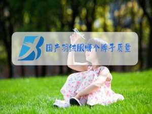 国产羽绒服哪个牌子质量好