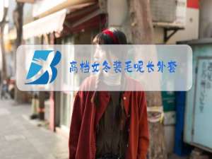 高档女冬装毛呢长外套
