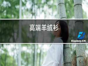 高档羊绒衫
