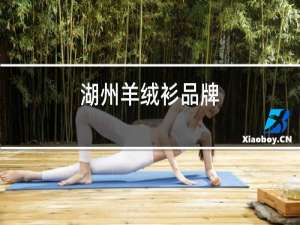 湖州羊绒衫品牌