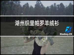 湖州织里帕罗羊绒衫