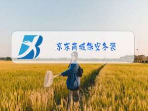 京东商城保安冬装
