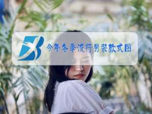 今年冬季流行男装款式图片