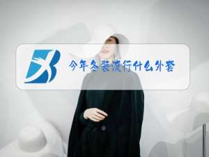 今年冬装流行什么外套