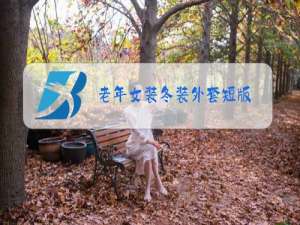 老年女装冬装外套短版