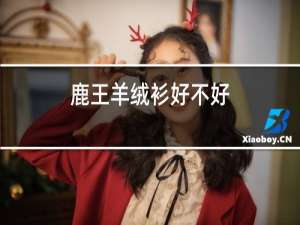 鹿王羊绒衫好不好